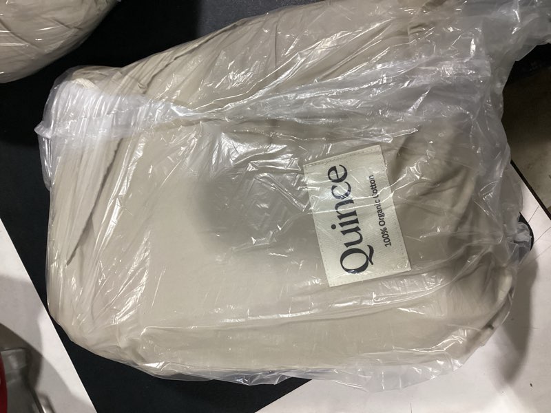 Condition photo showing Good Condition for quince sheet cover set cotton unkown size biege 