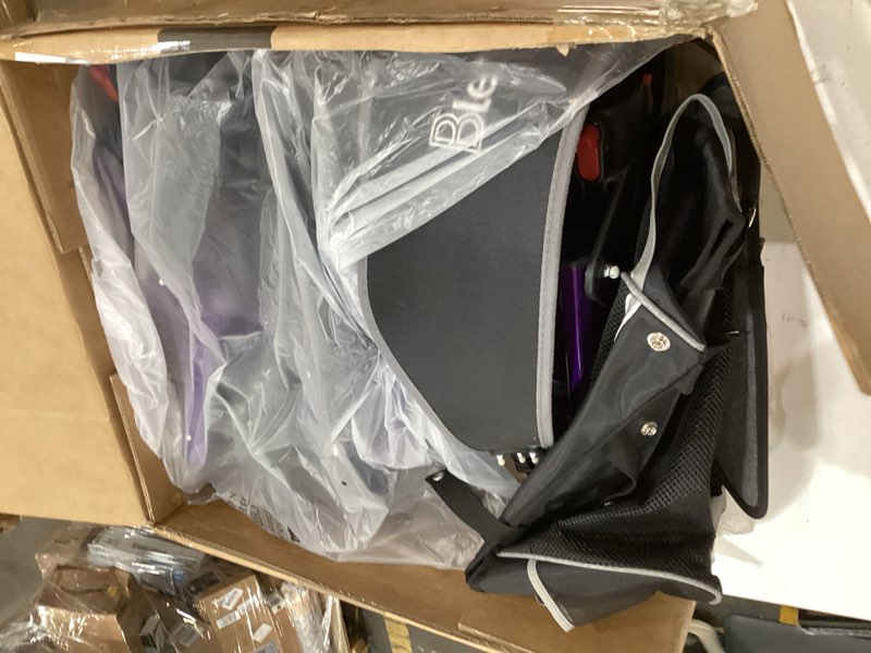 Condition photo showing Good Condition for blessreach heavy duty upright rollator walker for seniors with seat, 450lb capacity, 8" all-terrain wheels, 6 height adjustments, padded seat & backrest, easy assembly, foldable design, purple
