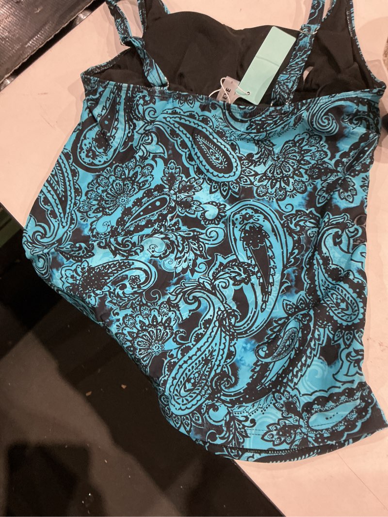 Condition photo showing Good Condition for aqua eve tankini tops for women swimwear top only tummy control bathing suit top