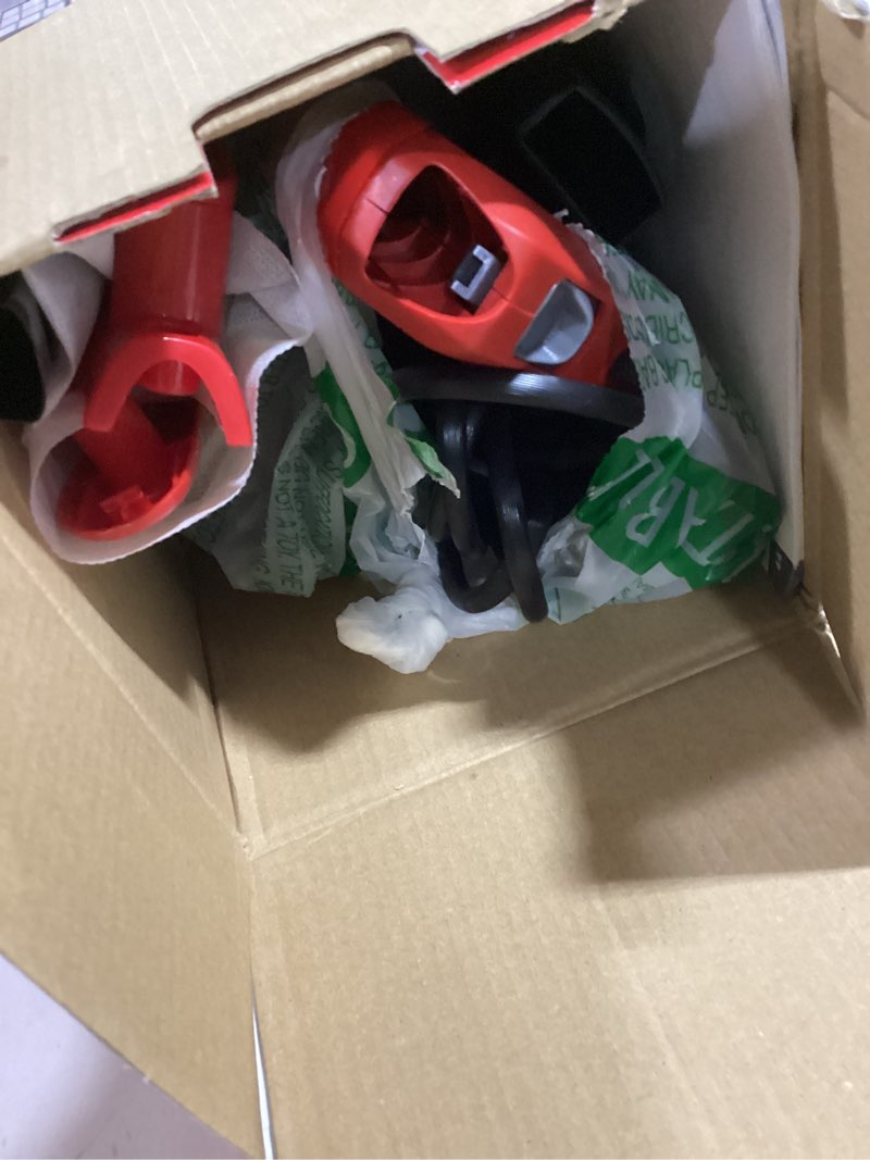 Condition photo showing As Is for Dirt Devil SD20000RED Simpli-Stik Lightweight Corded Bagless Stick Vacuum, Red