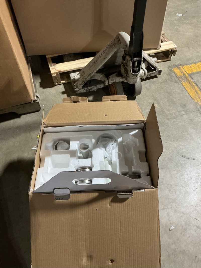 Condition photo showing As Is for (2026 upgrade) gevi commercial espresso machine 20bar with smart opv coffee makers, milk frother & 58mm portafilter, dual display stainless steel cappuccino maker for home, great gift