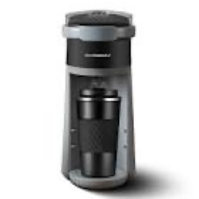 elite gourmet ehc323x rapid brew technology 2-in-1 capsule coffee maker, 6~12oz brewing capacity, k-