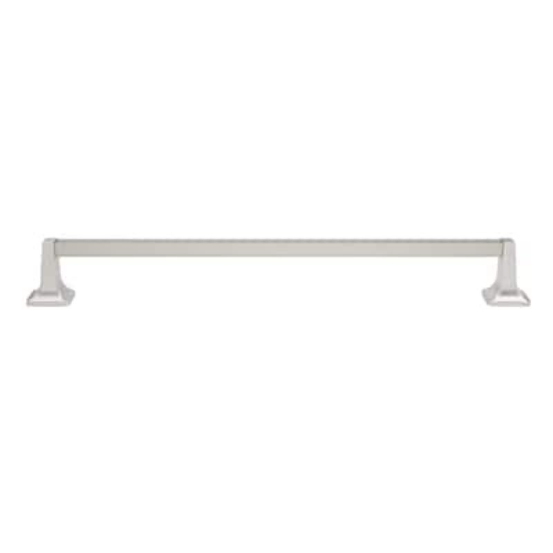project source seton 24-in brushed nickel wall-mount single towel bar
