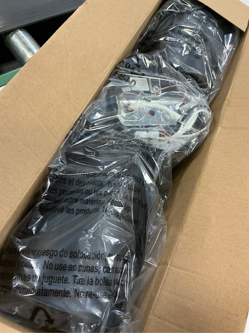 Condition photo showing New/Like New for NICOR Lighting 150W Black Double Cylinder Adjustable Security Flood Light (11721)