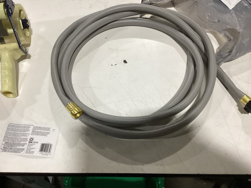 Condition photo showing Good Condition for project source project source 5/8-in x 15-ft light -duty vinyl gray hose