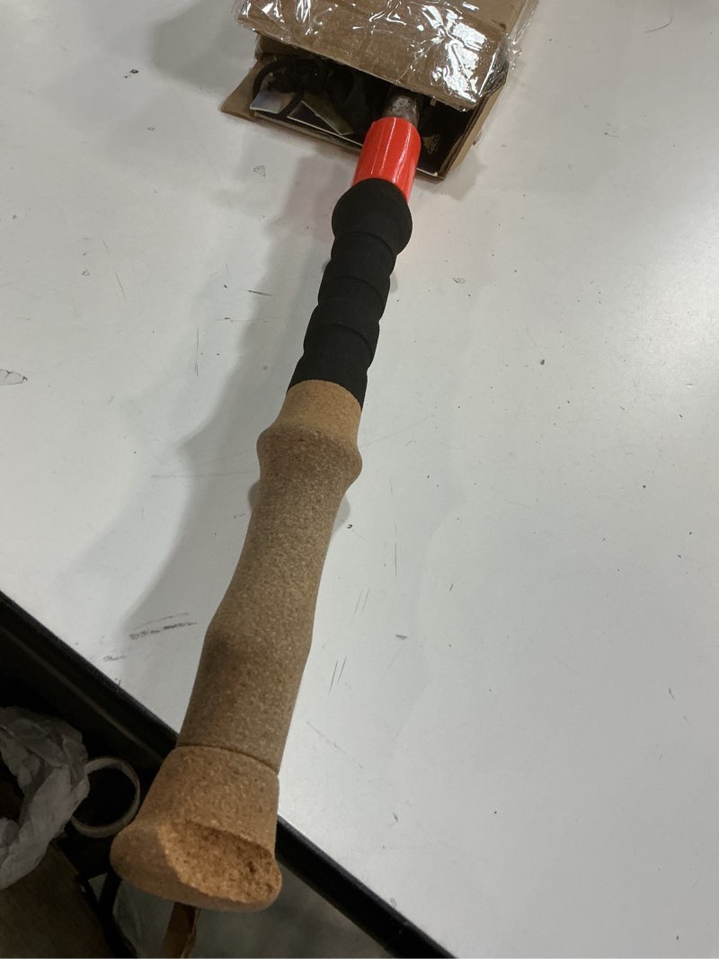 Condition photo showing As Is for Cascade Mountain Tech Trekking Poles - Carbon Fiber Monopod Walking or Hiking Sticks with with Accessories Mount and Adjustable Quick Locks Mossy Oak One Pole