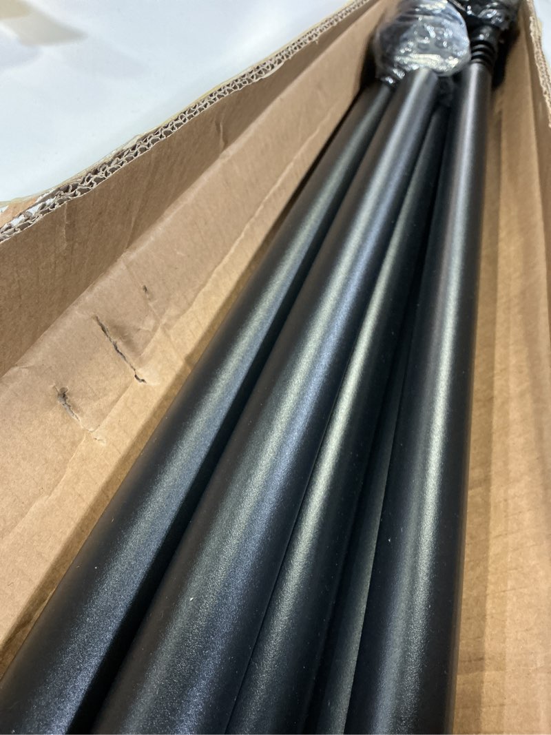 Condition photo showing Good Condition for ZYKORT Extra Long Tension Curtain Rod 51-168 In (4-14Ft), Heavy Duty Outdoor Curtain Rod No Drilling