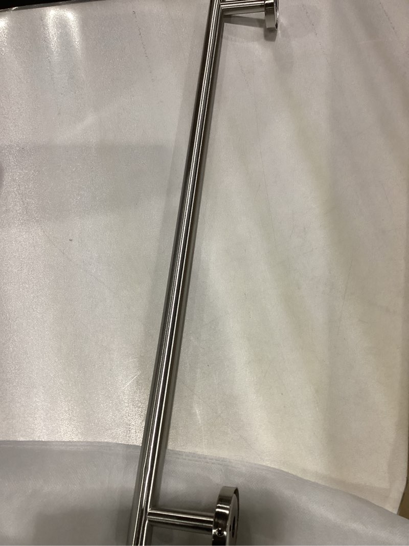 Condition photo showing New/Like New for 24 Inch Bathroom Towel Bar Brushed Nickel – SUS304 Stainless Steel Wall Mounted Towel Rod, Rustproof Hand Towel Bar, Modern Bathroom Towel Rack, Towel Racks for Bathroom Wall Mounted 24 Inch Brushed Nickel