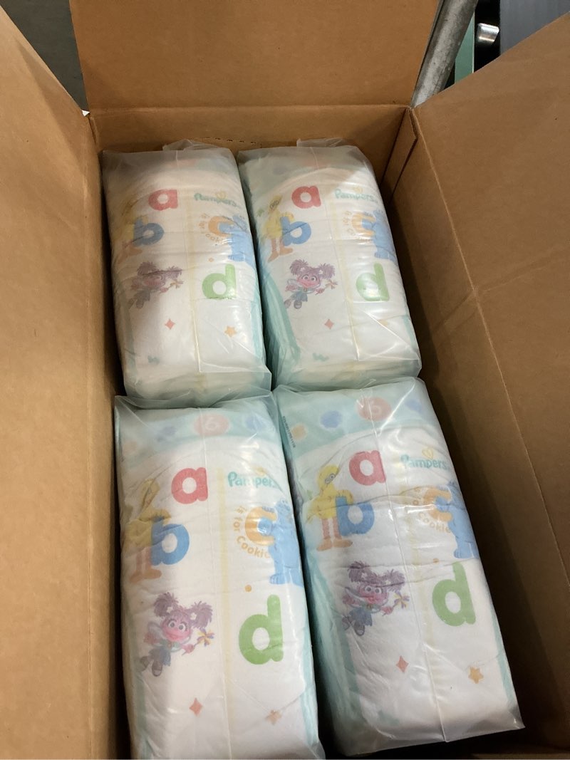 Condition photo showing New/Like New for pampers baby dry diapers size 6  144 count (select for more options)