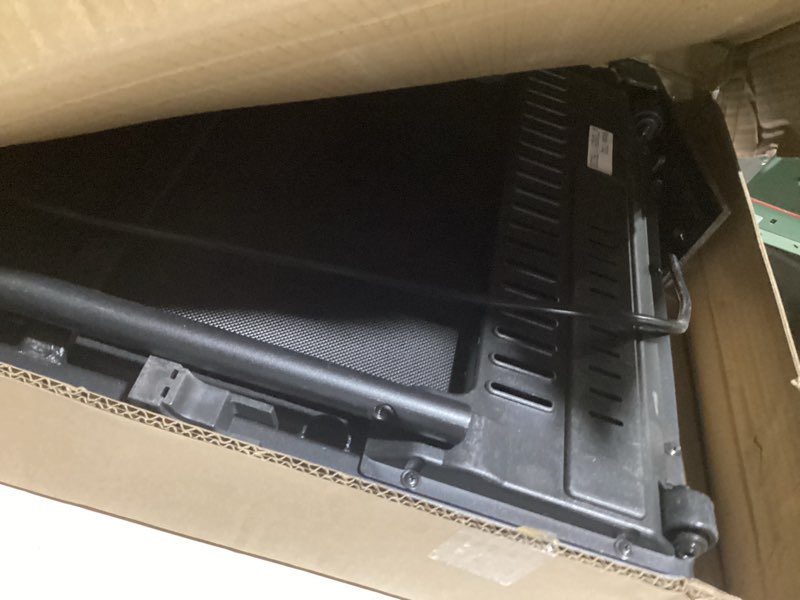 Condition photo showing As Is for Walking Pad with Handle Bar, Compact Portable Walking Pad Treadmills for Home/Apartment with Handles,3.0HP Small Electric Treadmill for Small Space, 0.6-7.6MPH, 350LBS