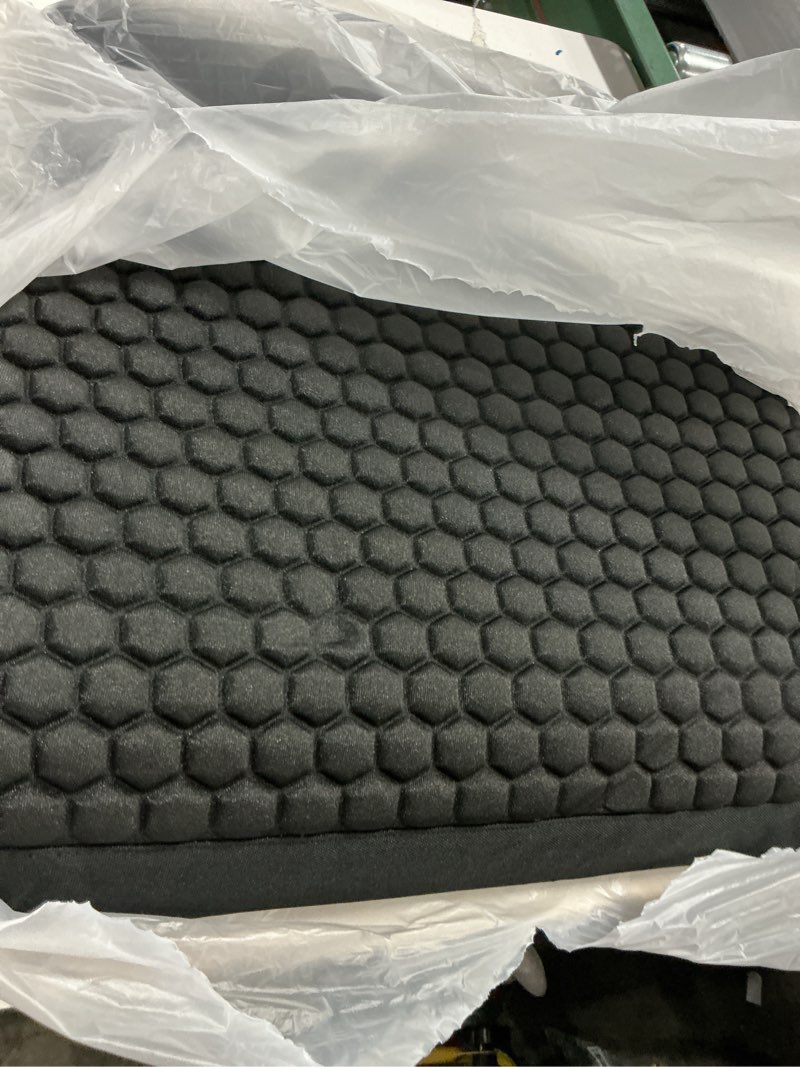 Condition photo showing Good Condition for extra large office chair cushion (19"x17"x3"), seat cushion with honeycomb message dots & high-resilient foam for back & tailbone pain relief, butt pillow for long sitting, car seat, wheelchair, floor
