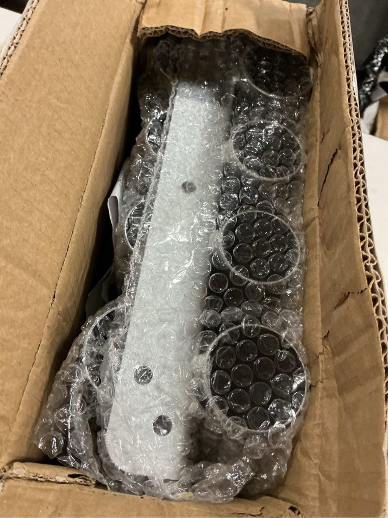 Condition photo showing New/Like New for wyckoff heavy duty 8-hole shovel holder for truck bed & trailer, commercial grade steel rack for rake & shovel, secure tool box mount prevents highway loss for landscaper, gardener & contractor 2 pack