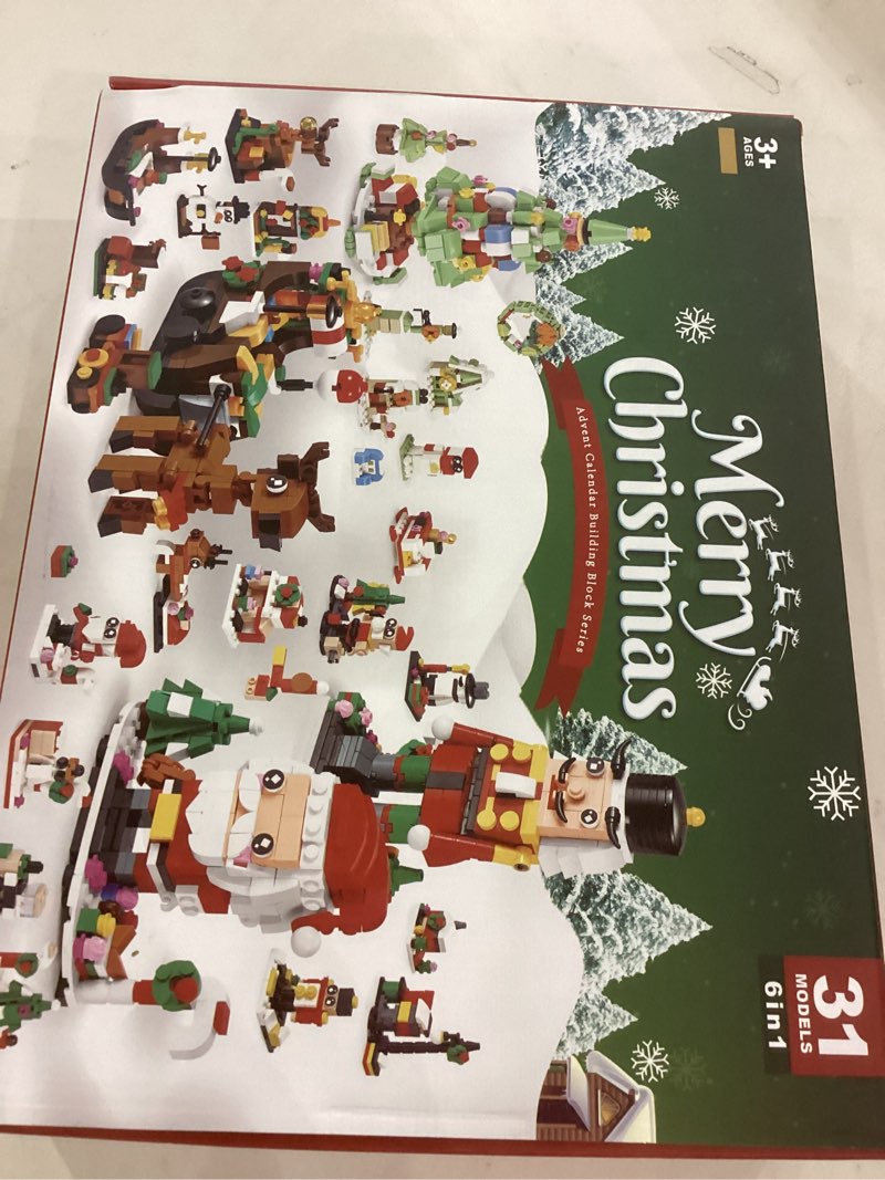 Advent calendar building block series 