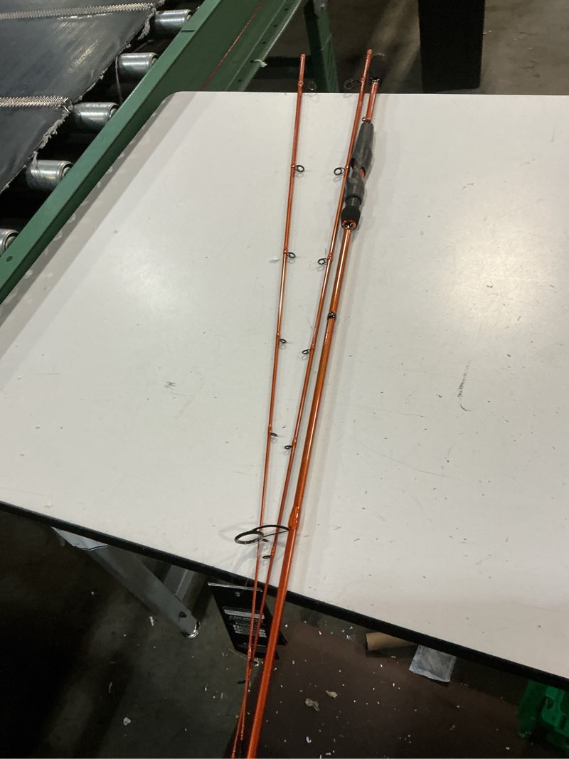 Condition photo showing Good Condition for kastking lethal blaze twin?tip spinning & casting fishing rods | 2-piece rods with extra tip, im6 graphite blanks, tangle-free stainless steel guides, eva handle, drop shot hook keeper