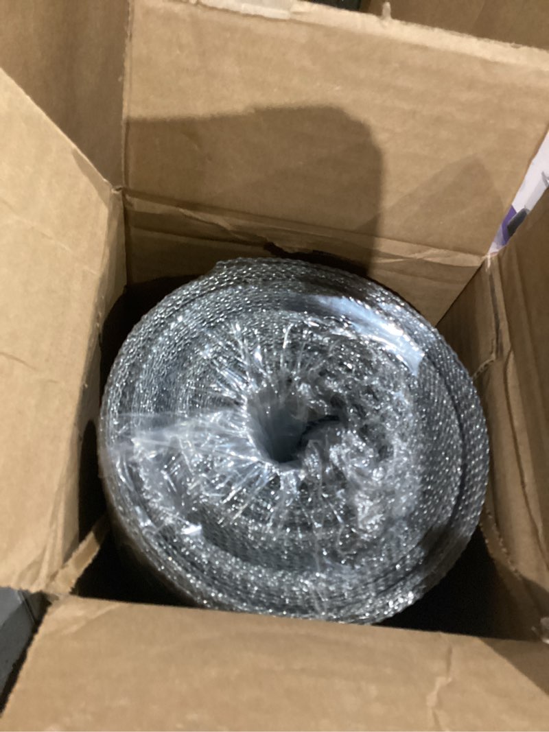 Condition photo showing As Is for 16in x 50ft Hardware Cloth 1/8 inch 27Ga Hot Dipped Galvanized After Welding, Chicken Coop Wire Fence, Welded Metal Fencing Roll Mesh for Bee Screen Garden Plant Poultry Animal Netting Cage