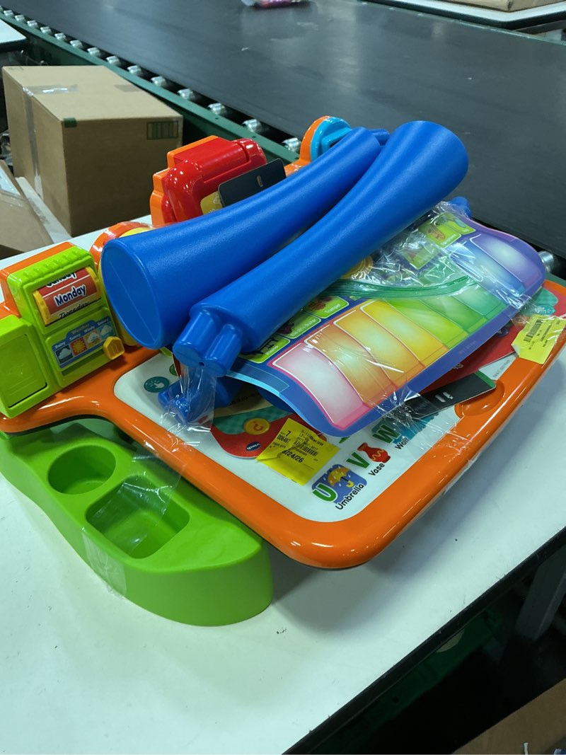 Condition photo showing Good Condition for vtech get ready for school learning desk, multicolor, 22" tall, infant and toddler toy, walmart exclusive