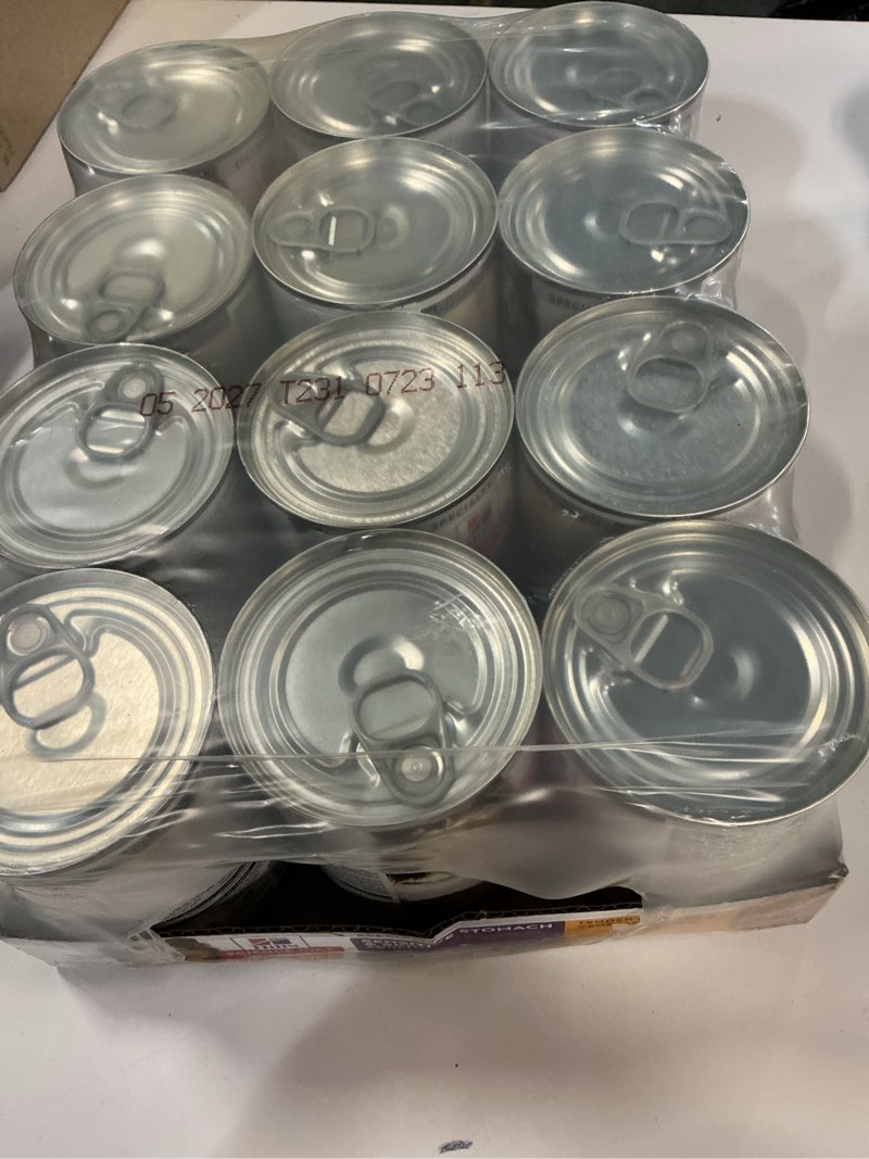 Condition photo showing New/Like New for (05/27) Hill's Science Diet Adult Sensitive Stomach & Skin Tender Chicken & Vegetable Stew Canned Dog Food, 12.5 oz., Case of 12