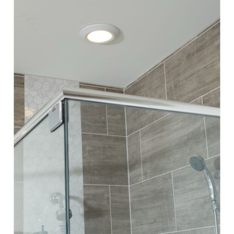  progress lighting 5cct 7.5-in white indoor 1 -light led tunable white flush mount light with