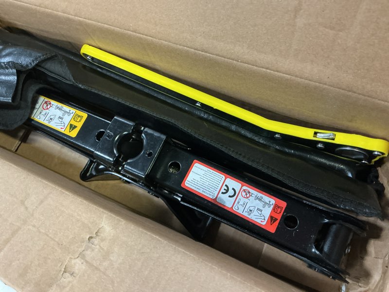 Condition photo showing Good Condition for 2.5 ton spare tire tool kit for rtw7k442 tire jack repair kit | fit ram 1500 gladiator 2020-2021 with spare tire jack handle and spare lug wrench fit 2003-2018 ram 1500 and 2019 ram 1500 classic