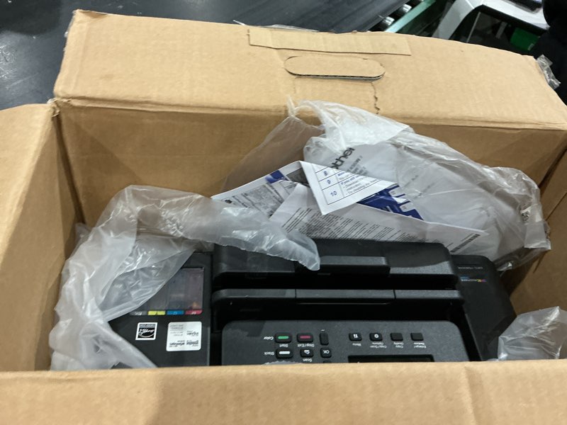 Condition photo showing As Is for brother inkvestment tank 580 wireless color inkjet all-in-one printer | includes up to 3 years of ink in-box(1) and 3-year limited warranty(2) (mfc-t580dw)