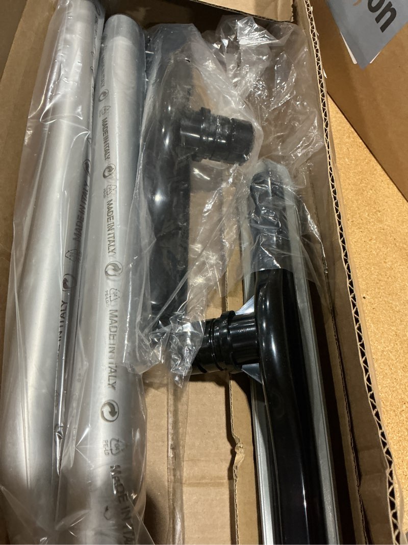 Condition photo showing As Is for two peace kit cleaner with attchment  missing parts
