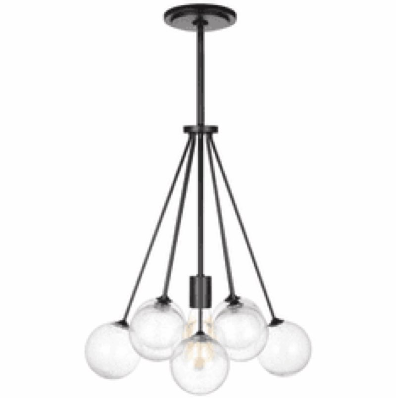 Visual Comfort Studio 6514303-112 Bronzeville Modern Midnight Black light 
