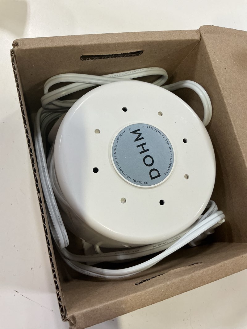 Condition photo showing Good Condition for yogasleep - dohm classic natural sound machine - white