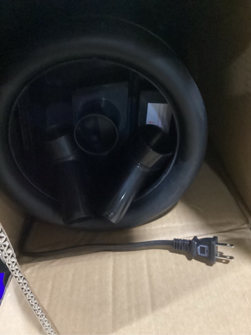 Condition photo showing As Is for Hiswelle Large Humidifiers for Bedroom, 4.5 Gal Cool Mist Humidifier for Large Room Whole House with Remote Control, 800mL/h Output, 48H Runtime, Auto Humidistat, Wheels, Timer, Essential Oil Tray black