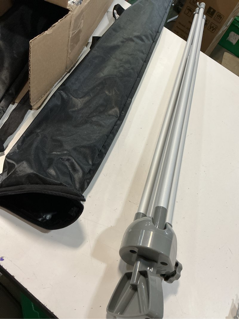 Condition photo showing Good Condition for adjustable x banner stand fits any banner size width 23\" to 32\" and height 63\" to 78\" premium:1 pack best selling banner stand