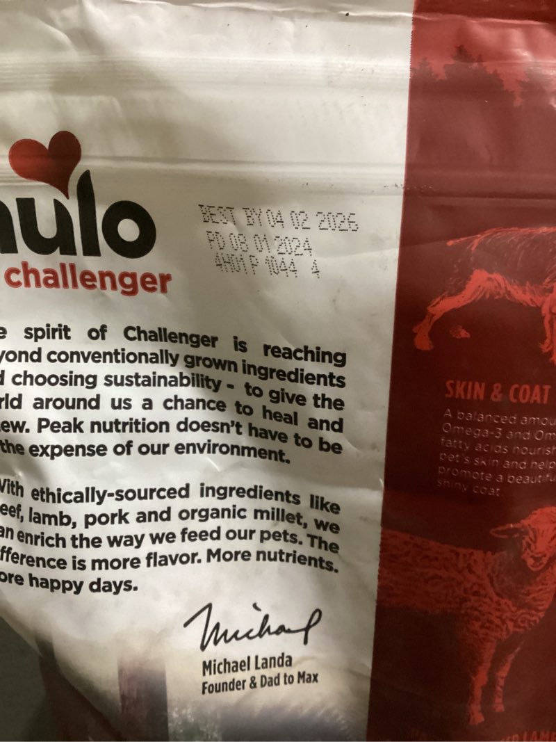 Condition photo showing New/Like New for Nulo, Dog Challenger Alpine Ranch Puppy & Adult, 4.5 Pound