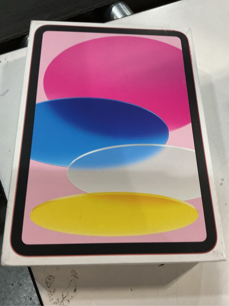 Condition photo showing New/Like New for Apple iPad 11-inch: A16 chip, 11-inch Model, Liquid Retina Display, 128GB, Wi-Fi 6, 12MP Front/12MP Back Camera, Touch ID, All-Day Battery Life — Pink Wi-Fi 128GB Pink Without AppleCare+
