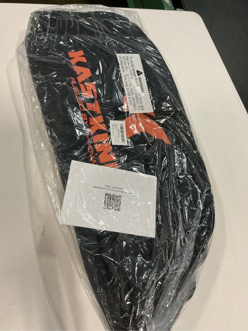 Condition photo showing Good Condition for kastking brutus folding landing net with boat hook, foldable, extendable, lightweight & strong, multi-functional built-in boat hook, non-slip & bright orange tpr handle, two nets options silicone net - 75" full