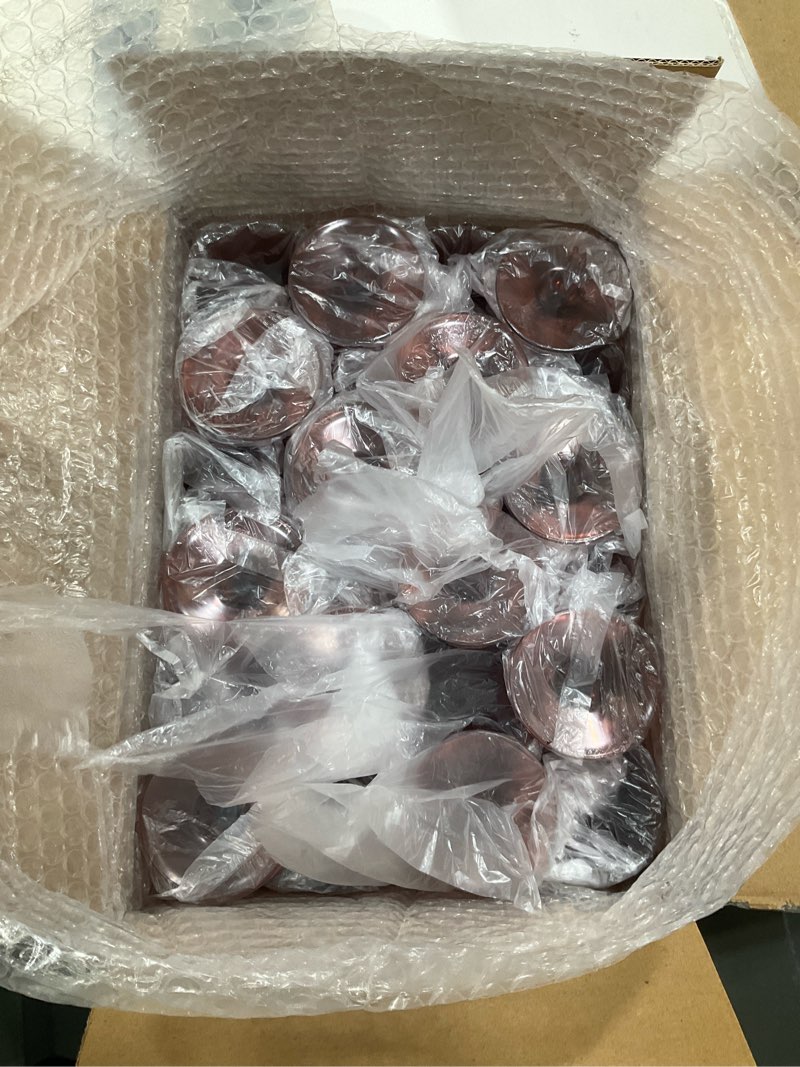 Condition photo showing Good Condition for ciaell 24pcs burgundy plastic wine glasses - 7 oz plastic goblets for party - burgundy vintage drinking glasses - disposable water goblets set for wedding, bar, wine, beer, juice