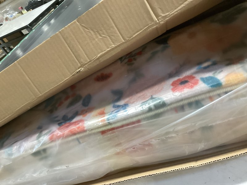 Condition photo showing Good Condition for RORA Bullnose Stair Treads for Wooden Steps,Non-Slip Peel and Stick Stair treads Stair Carpet for Indoor Runner and Pets,Floral Stair Rugs,Soft Washable Staircase 14pcs 29.5 ''x9.5 ''x1.5 '' 14pcs Pink 14