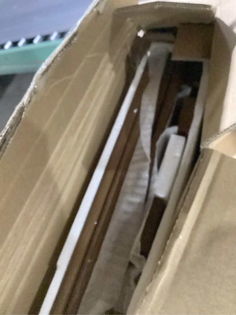 Condition photo showing As Is for wire shelf covers, bamboo wire rack covers for pantry, closet (4pcs, 24" w x 12" d) 24"w x 12"d 4