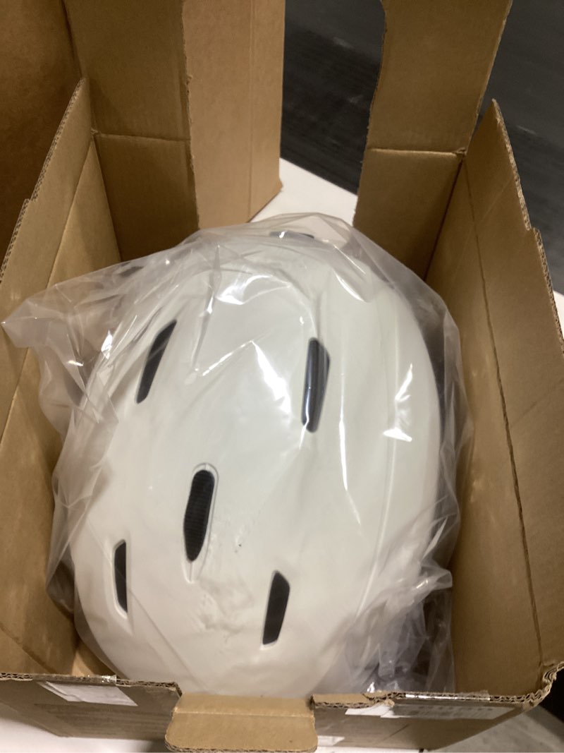 Condition photo showing New/Like New for Retrospec Zephyr Ski Helmet - Snowboard Helmet for Adults & Youth with Adjustable Fit, 9 Breathable Vents, Removable Washable Earmuffs - Snow Sports Helmet for Men & Women Matte Eggshell Large