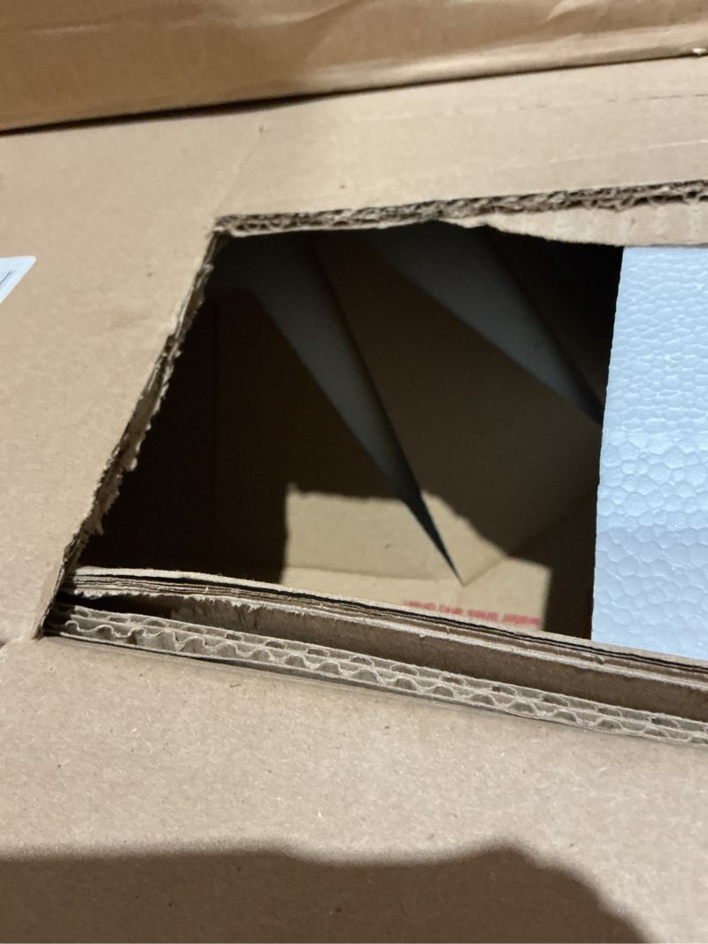 Condition photo showing Good Condition for (possible damage)design house cultured marble vanity top, 19 in w x 17 in d, integrated 4 in centerset oval sink & backsplash, solid white, 586172 | with backsplash, , countertop, classic, cultured marble, bath, 586172