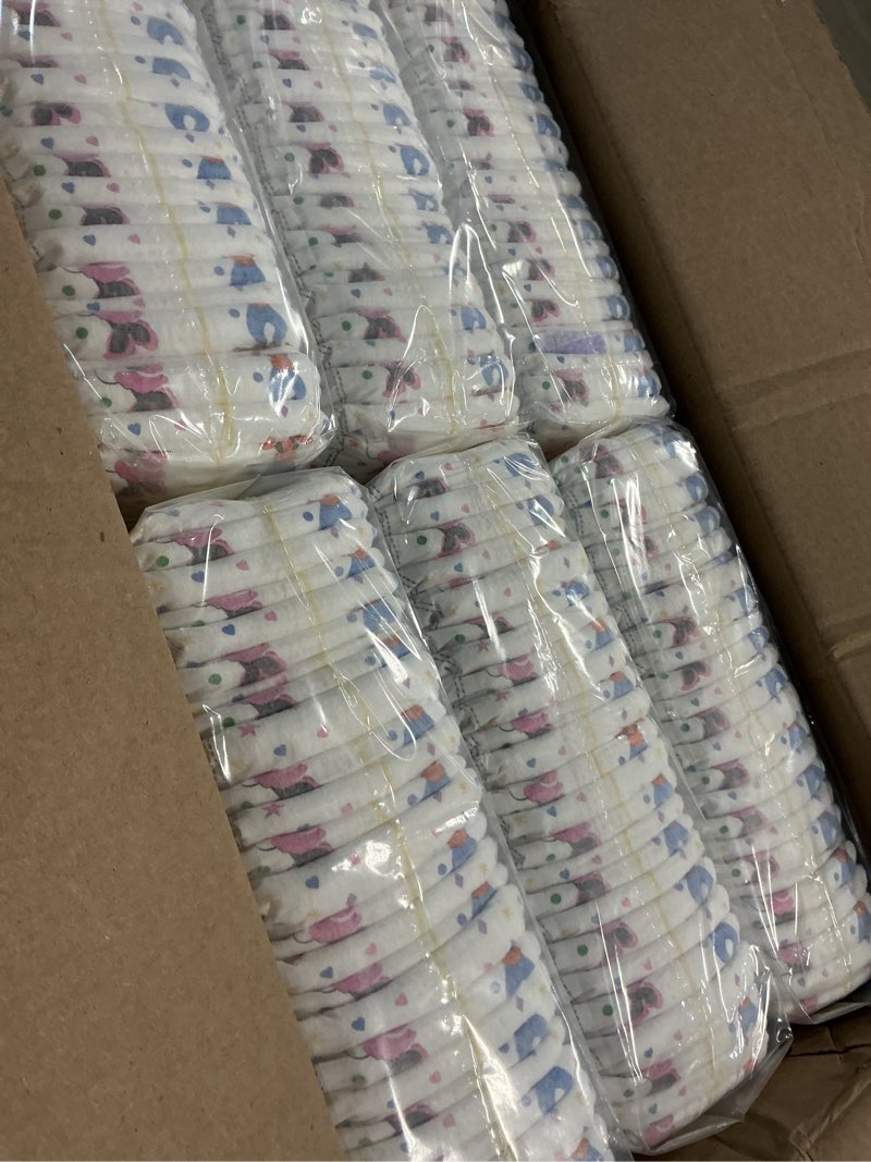 Condition photo showing Good Condition for huggies little movers plus baby diapers - size 5 (27lb - 12kg - 156 count), these diapers provide a snug, comfortable fit that moves with your baby
