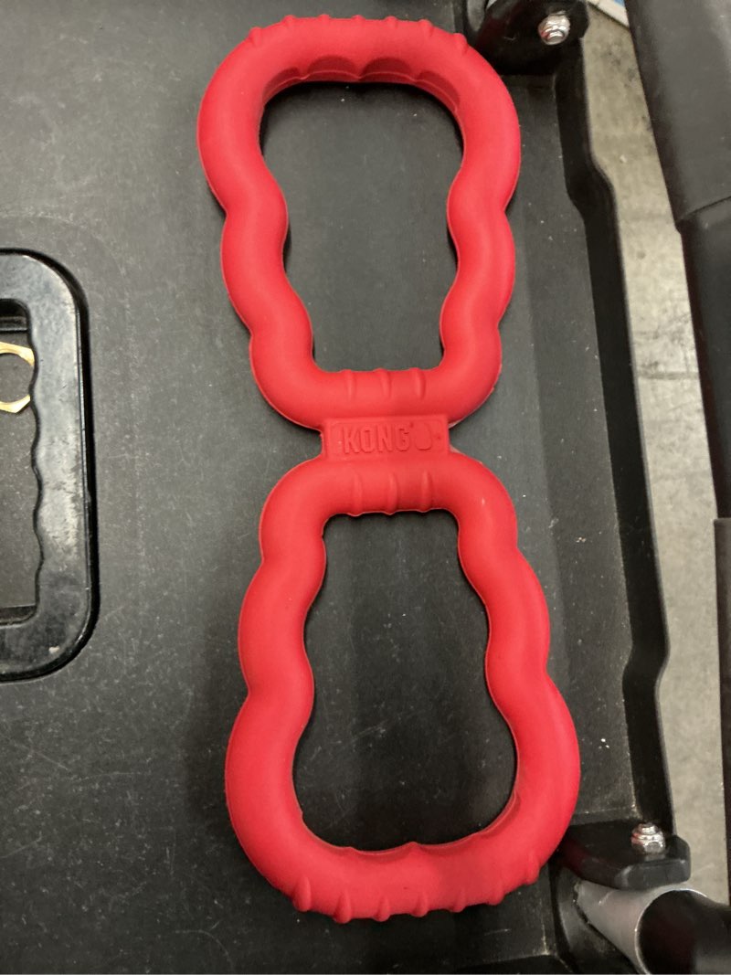 Condition photo showing Good Condition for kong® tug comfortable grips dog toy, red, medium