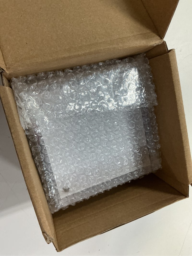 Condition photo showing Good Condition for helplex 5 pack 4x4 acrylic picture frames, 20mm thicker frameless clear frame double sided magnetic frame, free standing desktop display stand acrylic frames 4x4(5 pack)