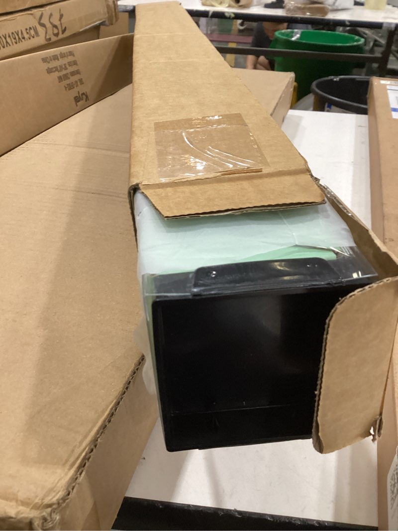 Condition photo showing Good Condition for aosky blackout roller shades cordless blinds for windows, free-stop shades with valance, thermal insulated fabric, uv protection, natural woven blinds for home and office (27.5" w x 72" h, black) black 27.5"w x 72"h