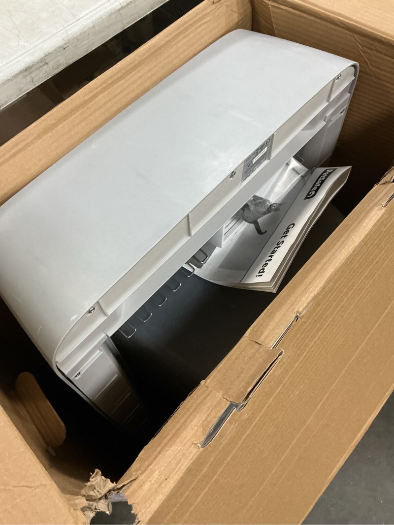 Condition photo showing Good Condition for PetSafe Legacy ScoopFree Crystal Pro Self-Cleaning Automatic Cat Litter Box - Front-Entry Motion-Sensing Cat Box with Integrated Health Counter - Includes 1 Disposable Crystal Litter Tray Crystal Pro Legacy Litter Box