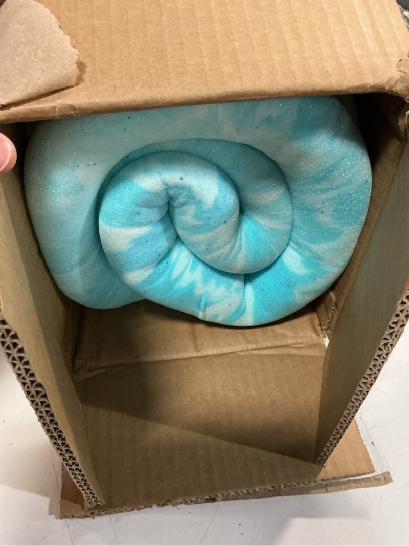 Condition photo showing Good Condition for EGO Topper 2 Inch Twin Memory Foam Mattress Topper, Gel Foam Mattress Topper for Pressure Relief, Ventilated Design Bed Topper in a Box, CertiPUR-US Certified, 38"×75", Medium