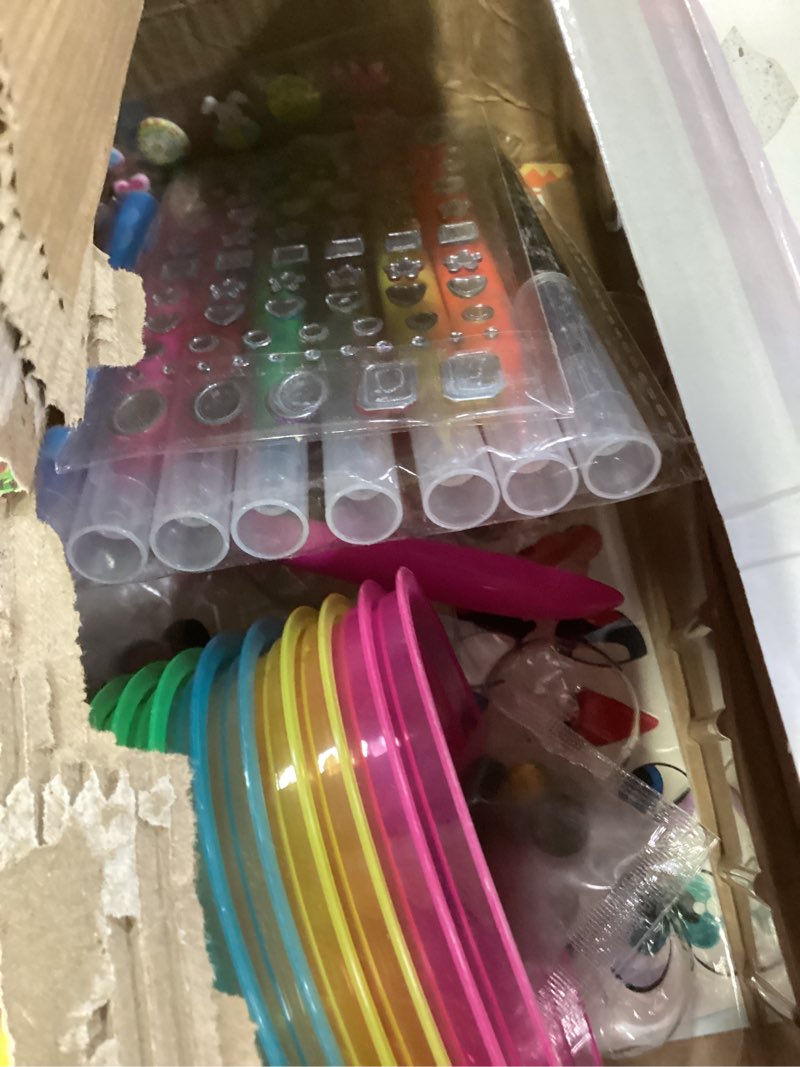 Condition photo showing Good Condition for Klever 41 Pcs Easter Egg Decorating DIY Kit with Dye Tablets and Easter Stickers, Coloring Dyeing Set for Kids Theme Party, Egg Hunt Creativity Activity