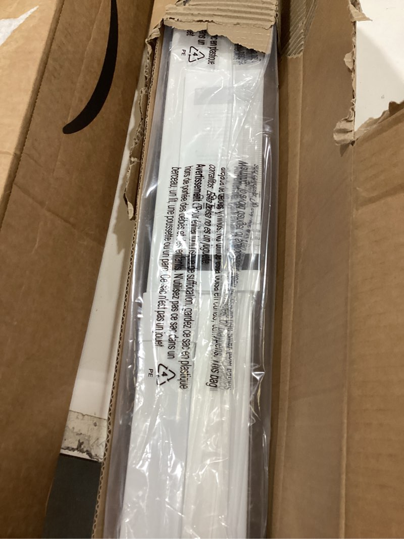 Condition photo showing Good Condition for lazblinds no tools no drill cordless cellular shades, light filtering honeycomb shades for home, thermal insulation blinds for windows, 32" w x 48" h, white light filtering-white 32" w x 48" h
