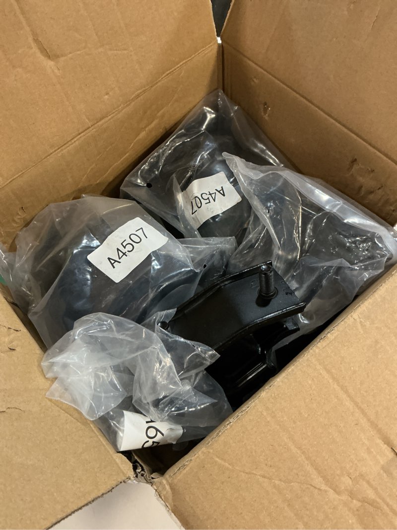 Condition photo showing Good Condition for engine motor mount compatible with accord 3.0l 1998 1999 2000 2001 2002 & tl 3.2l 1999 2000 2001 2002 2003 transmission, replace oe a6592 a4507 a6582 a6552 a6579 set of 5