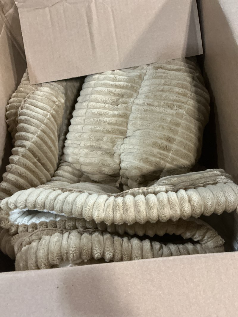 Condition photo showing As Is for couch cover for dogs washable, fuzzy pet couch covers for 3 cushion sofa pet friendly, non slip sofa cover (light brown, 27.6" x 70.9"/70 x 180cm) light brown 27.6" x 70.9"/70 x 180cm