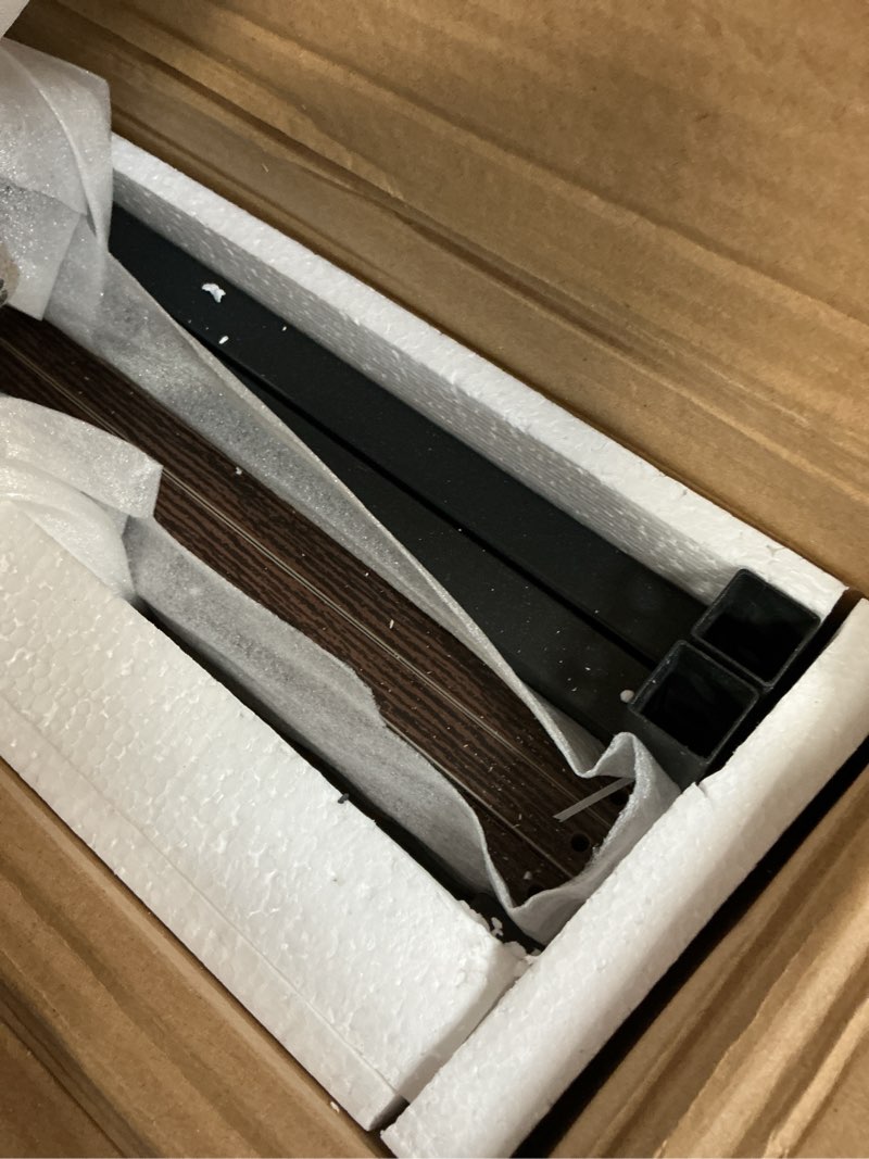 Condition photo showing New/Like New for Tribesigns 5-Tier Bookshelf, Ladder Corner Bookshelves Etagere Bookcase, 8 Shelves Display Rack Storage Shelf for Living Room Home Office Brown