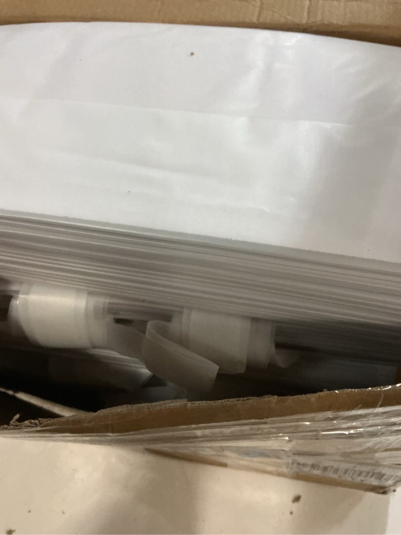 Condition photo showing New/Like New for XPCARE 200Pack Frosted Plastic Gift Bags, 16x6x12 Black Plastic Shopping Bags with Handles for Small Business, Boutiques, Retail Stores, Gifts & Merchandise Black 200 (color may vary as shown in photo)