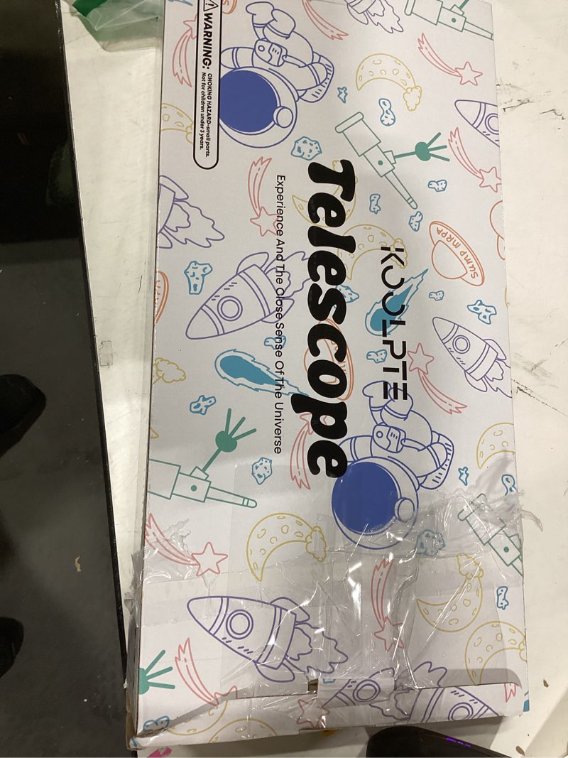 Condition photo showing As Is for Telescope for Astronomy Beginners – 50mm Portable Refractor Telescope with Tripod & Eyepieces, STEM 